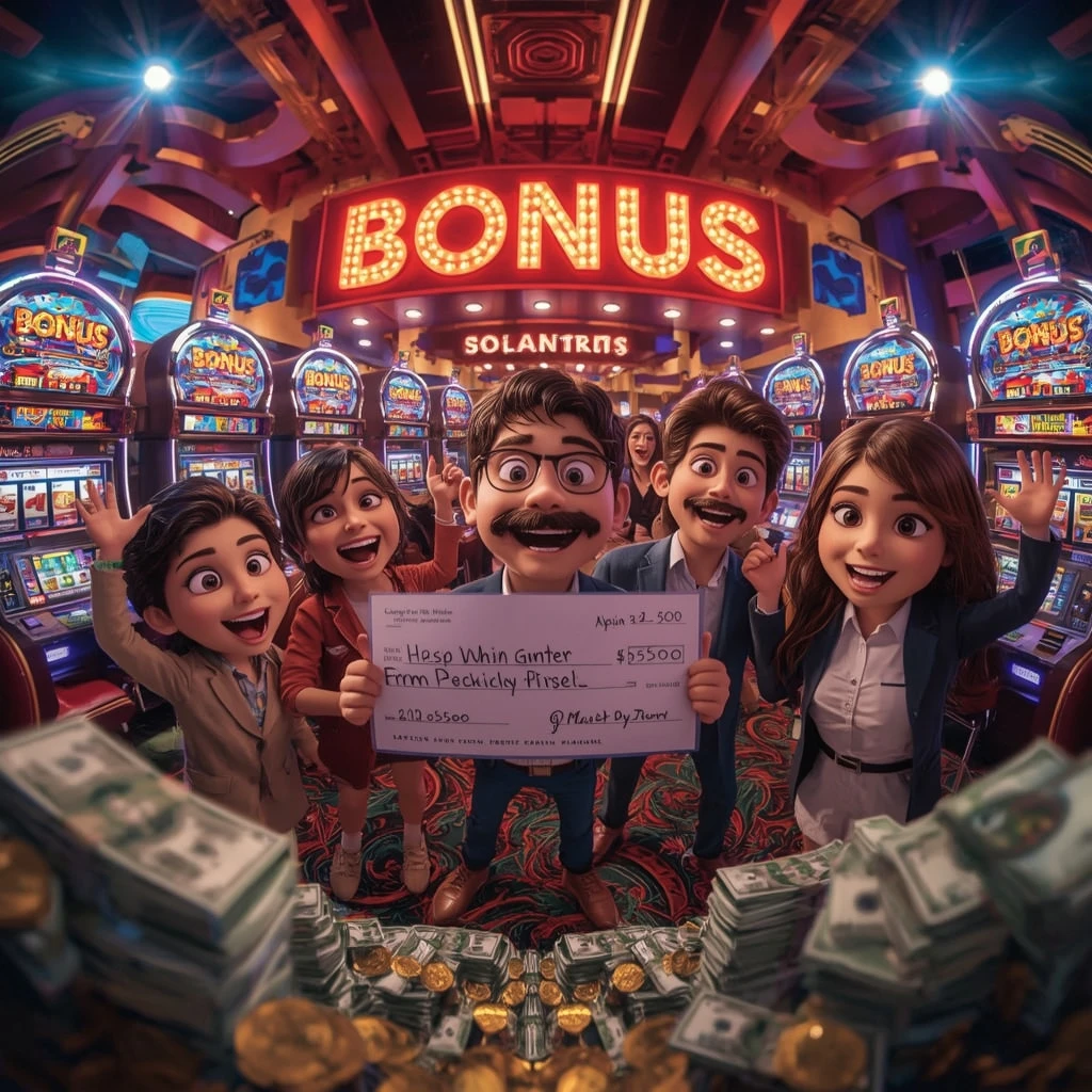 bono en las manos del hombre en Winspark Casino
