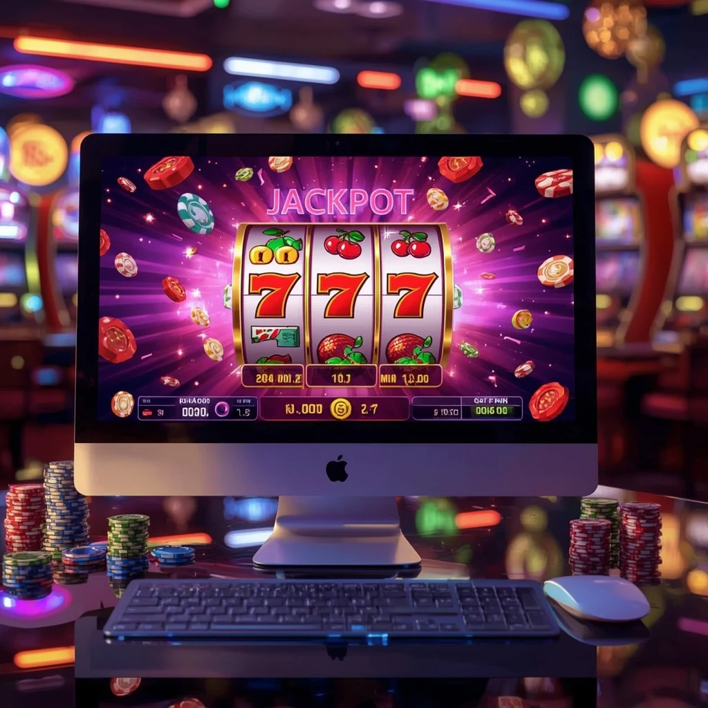 tragamonedas en el monitor WINSpark CASINO